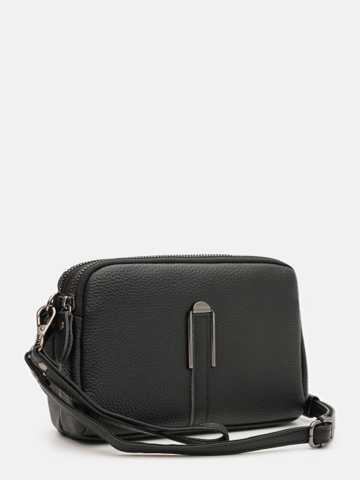 Сумки Borsa Leather модель K188084bl-black Фото