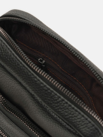 Сумки Borsa Leather модель K18817bl-black Фото