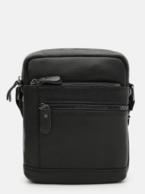 Сумки Borsa Leather модель K18817bl-black Фото