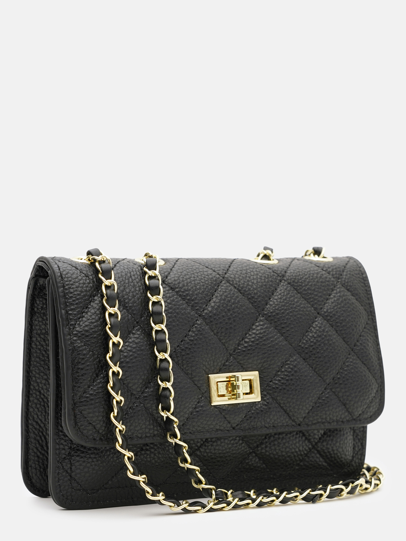 Сумки Borsa Leather модель K11512bl-black Фото