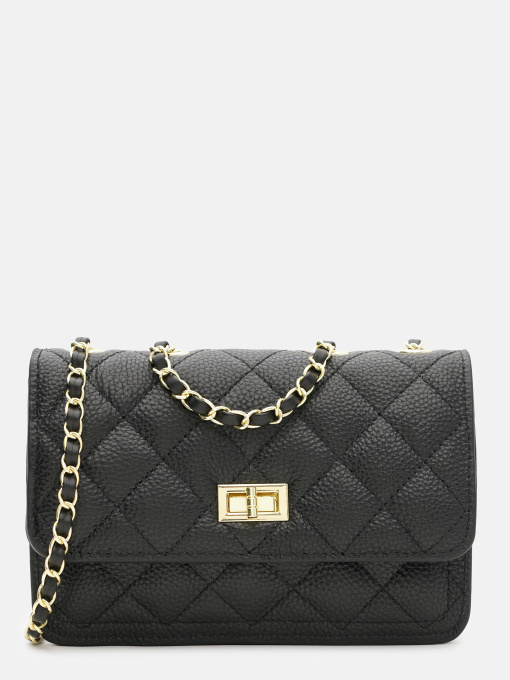 Сумки Borsa Leather модель K11512bl-black Фото