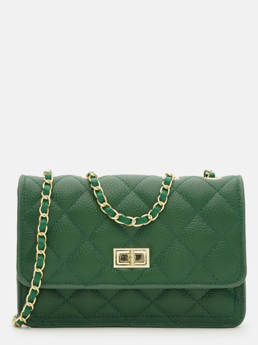 Сумки Borsa Leather модель K11512z-green Фото