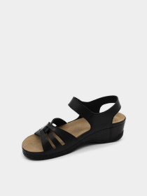 Босоножки Leon модель 2021-Black Фото
