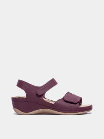 Босоножки Leon модель 2024-Burgundy Фото