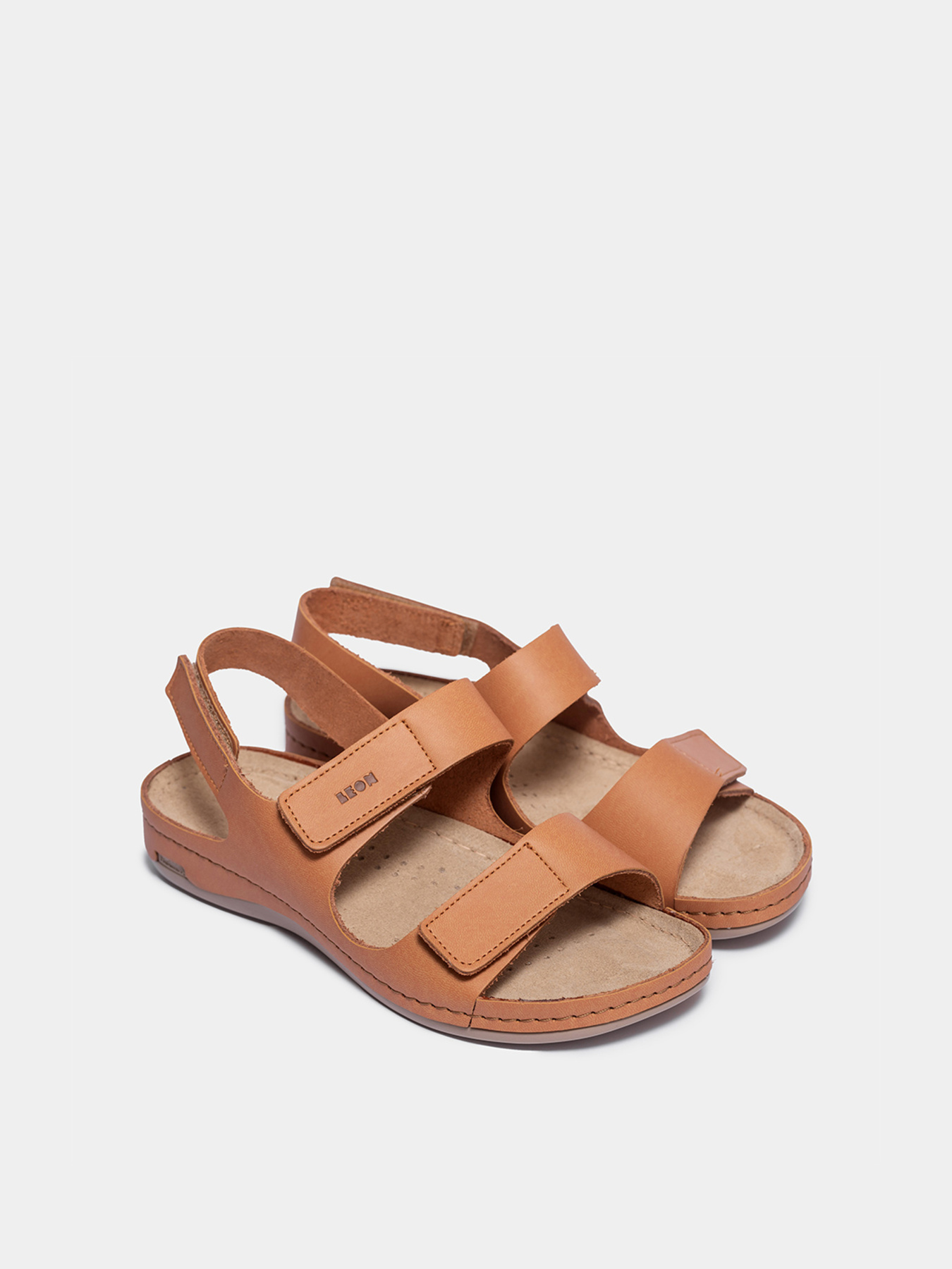 Сандалії Leon модель 966-Brown Фото