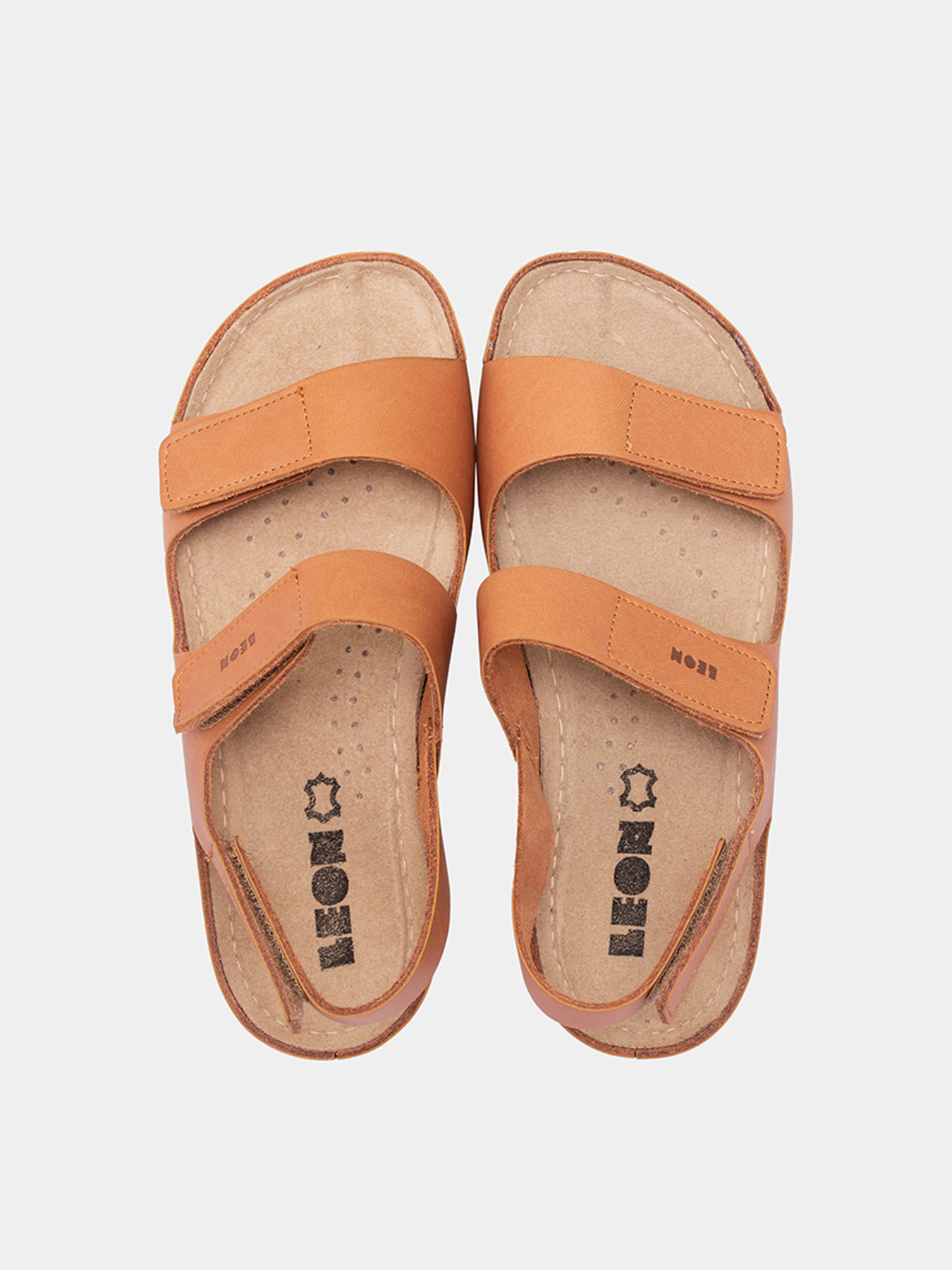 Сандалії Leon модель 966-Brown Фото