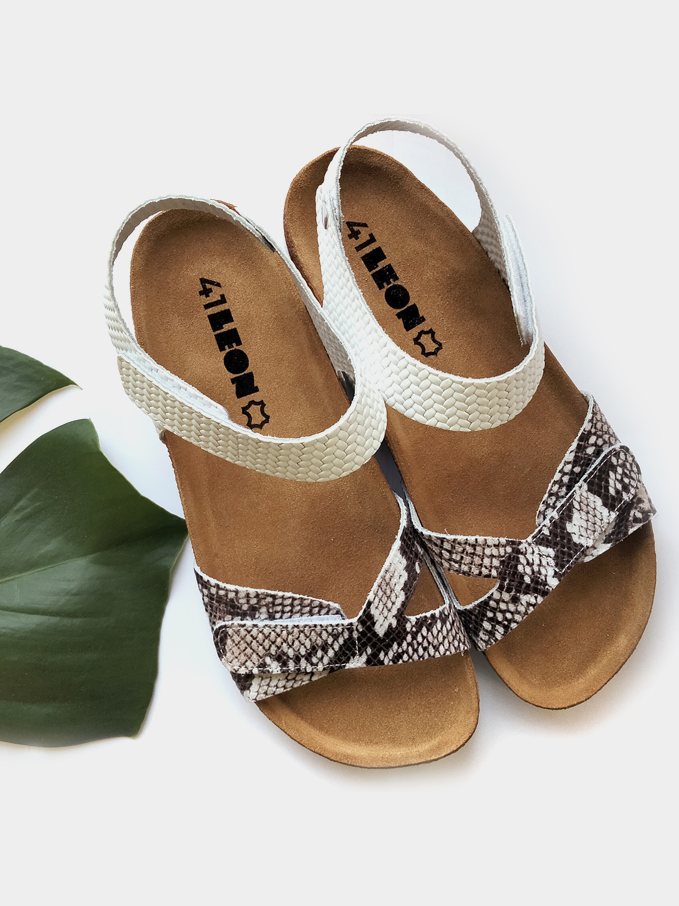 Сандалії Leon модель 4300-White Сандалії Leon модель 4300-White Фото