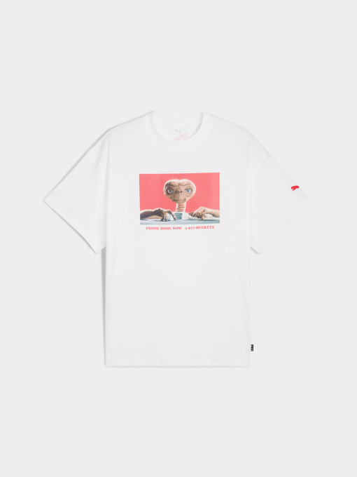 Футболки и поло PUMA Hoops x E.t. Tee I модель 633103 Фото
