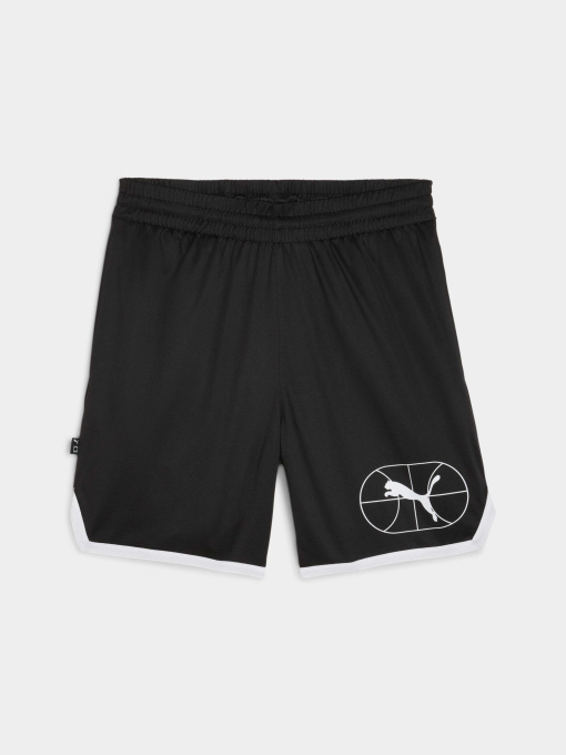 Шорты PUMA Jv Basketball 7 Short модель 633076 Фото