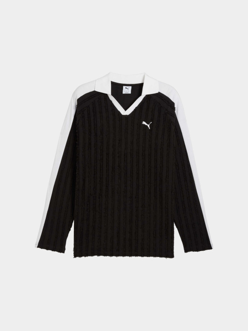 Футболки и поло PUMA T7 Relaxed Long Sleeve Polo модель 634311 Фото