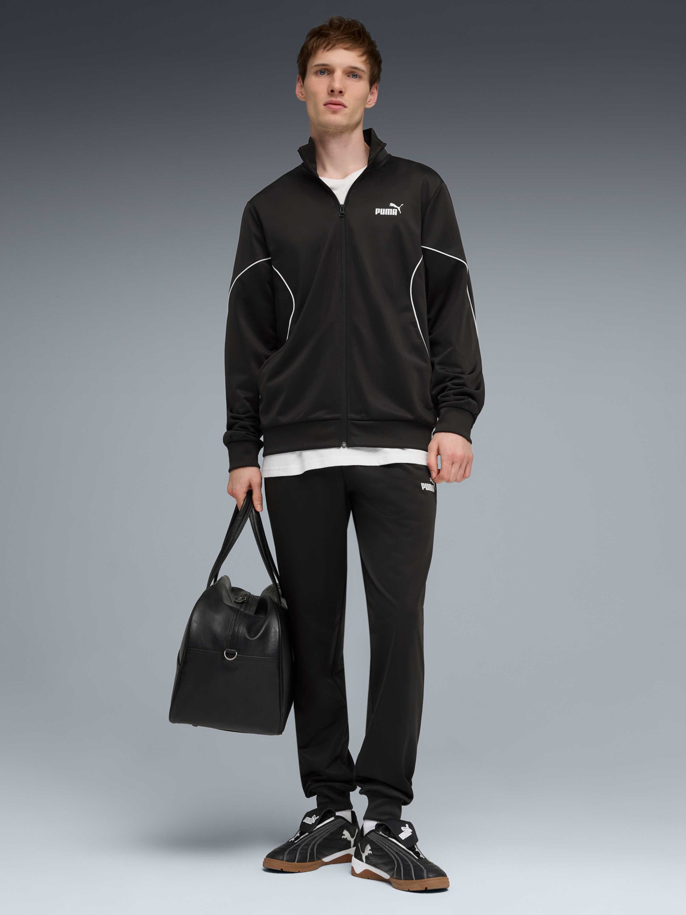 Костюмы PUMA Poly Piping Suit модель 691765 Костюмы PUMA Poly Piping Suit модель 691765 Фото