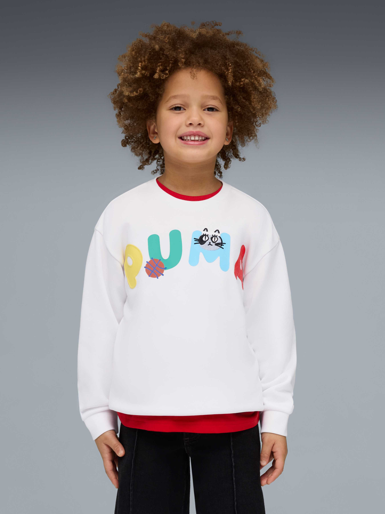 Худі та світшоти PUMA Sporty Cats Relaxed Crew модель 634551 Худі та світшоти PUMA Sporty Cats Relaxed Crew модель 634551 Фото
