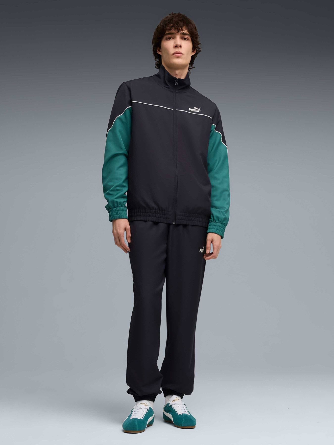 Костюми PUMA Woven Colorblock Suit модель 691772 Костюми PUMA Woven Colorblock Suit модель 691772 Фото