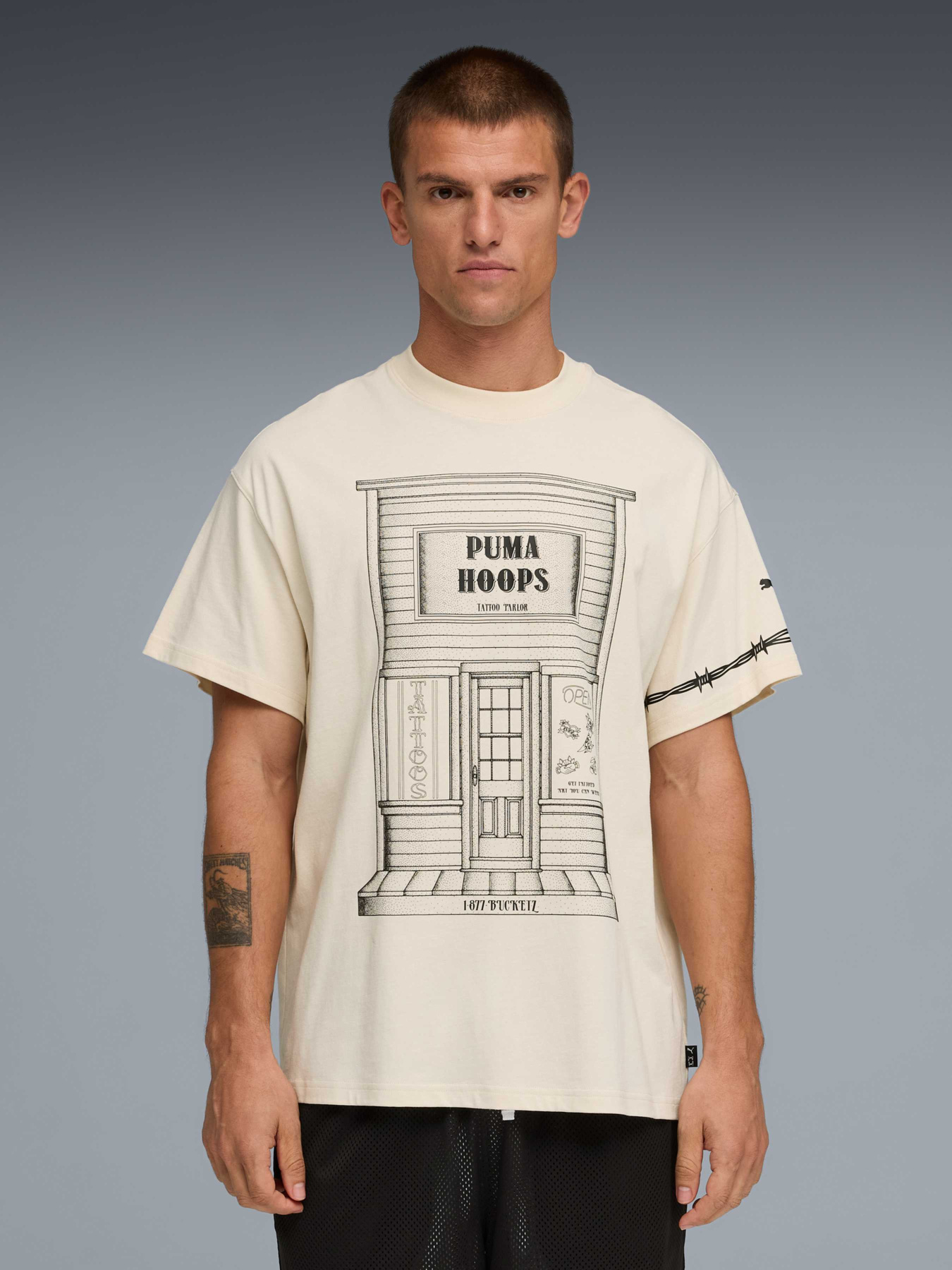 Футболки і поло PUMA Swish N' Ink Tee Ii модель 634659 Фото