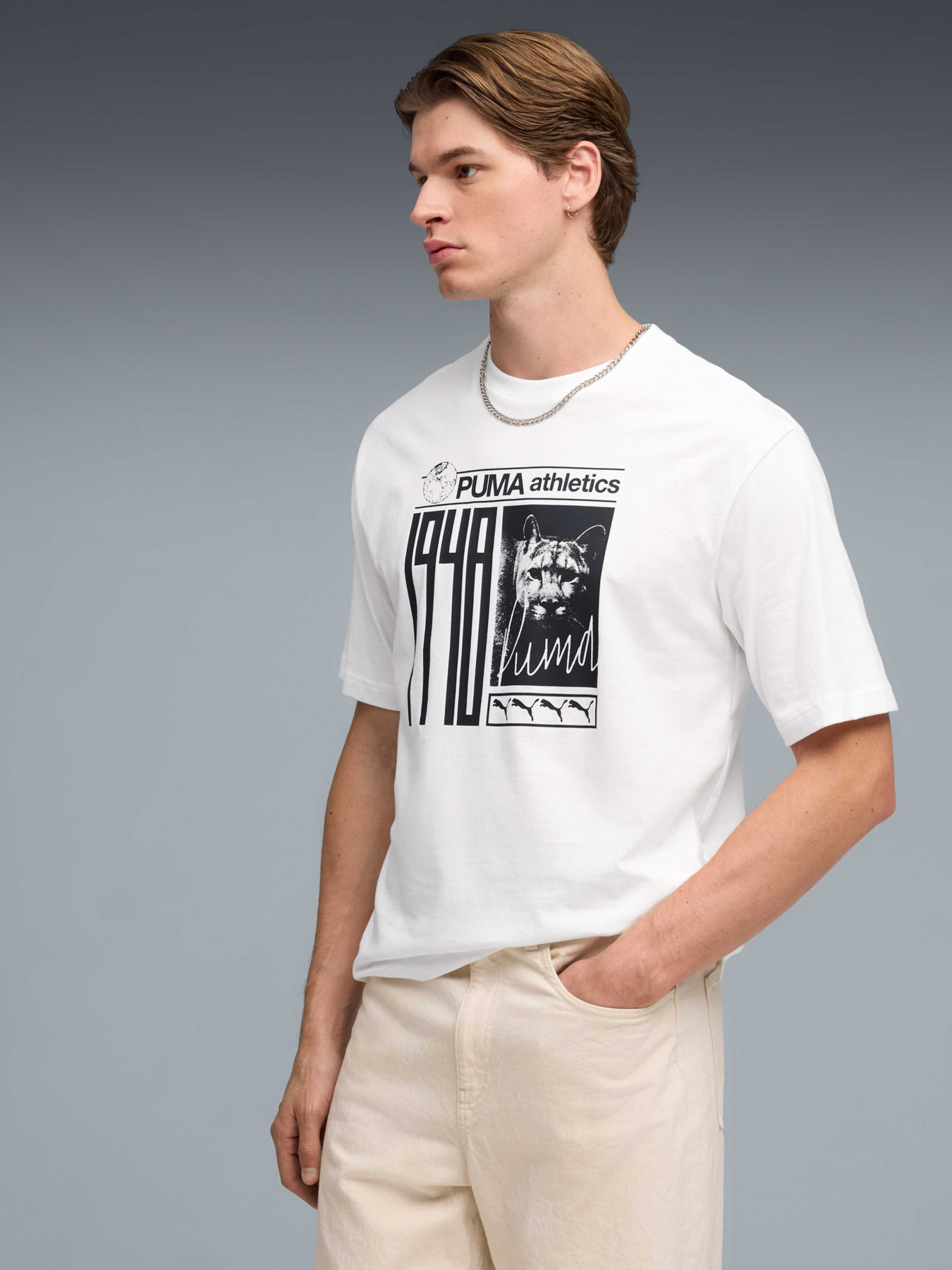 Футболки и поло PUMA Graphic Tee модель 691785 Футболки и поло PUMA Graphic Tee модель 691785 Фото