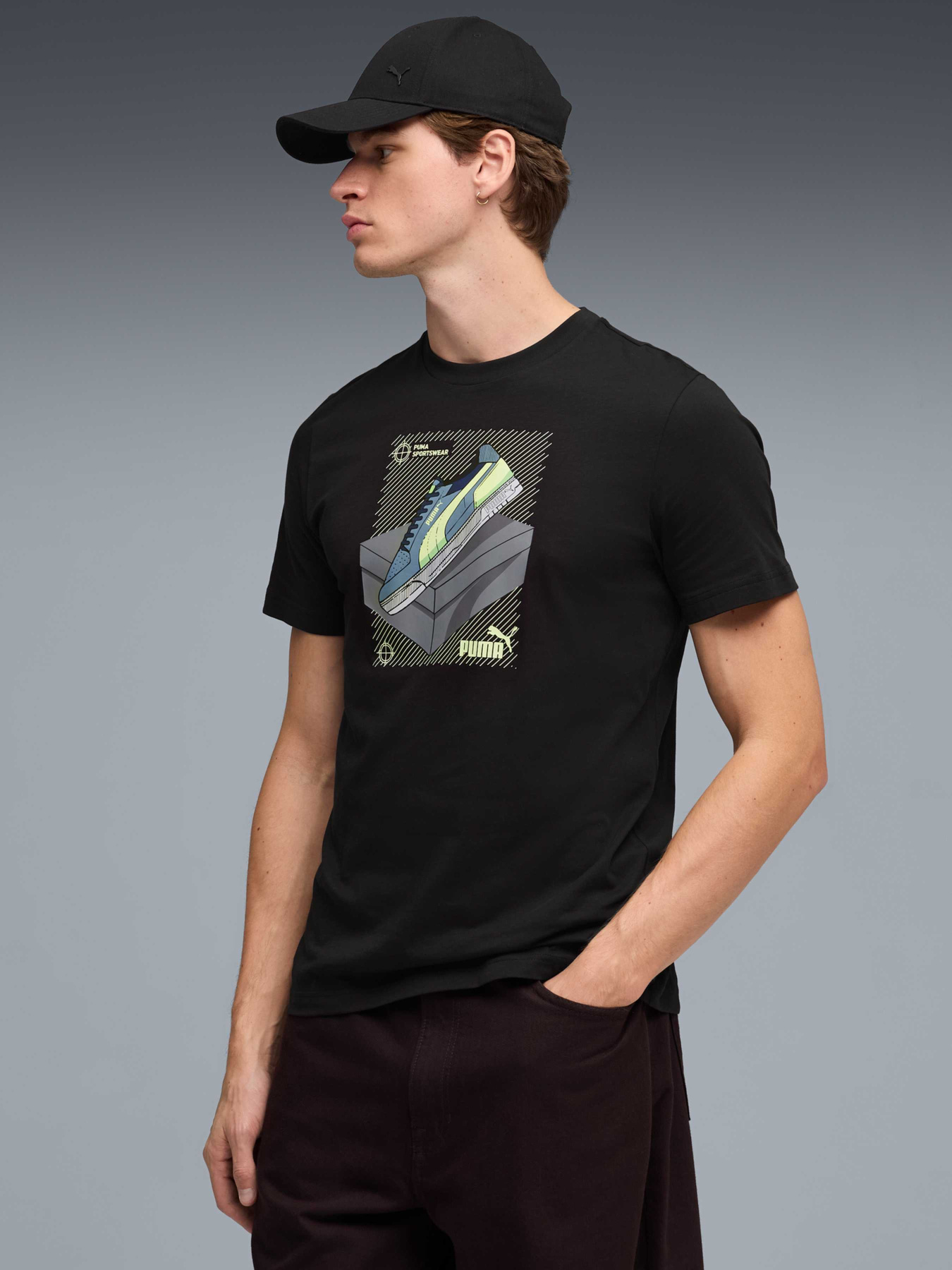 Футболки и поло PUMA Graphic Tee модель 691777 Фото