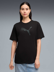 Футболки и поло PUMA Her Graphic Relaxed Tee модель 691884 Фото