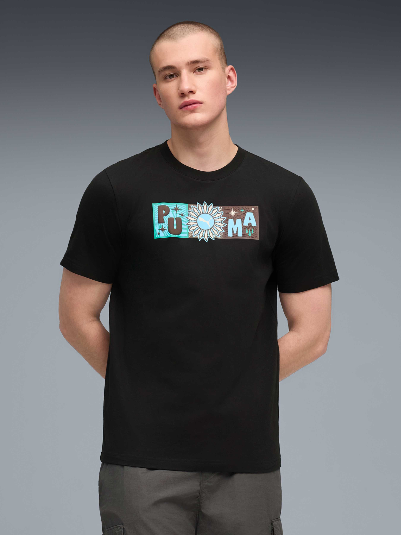 Футболки і поло PUMA Sunset Drive Graphic Tee модель 634394 Футболки і поло PUMA Sunset Drive Graphic Tee модель 634394 Фото