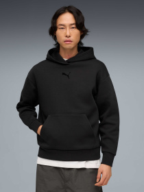 Худі та світшоти PUMA Ess Elevated Logo Hoodie Dk модель 634577 Фото