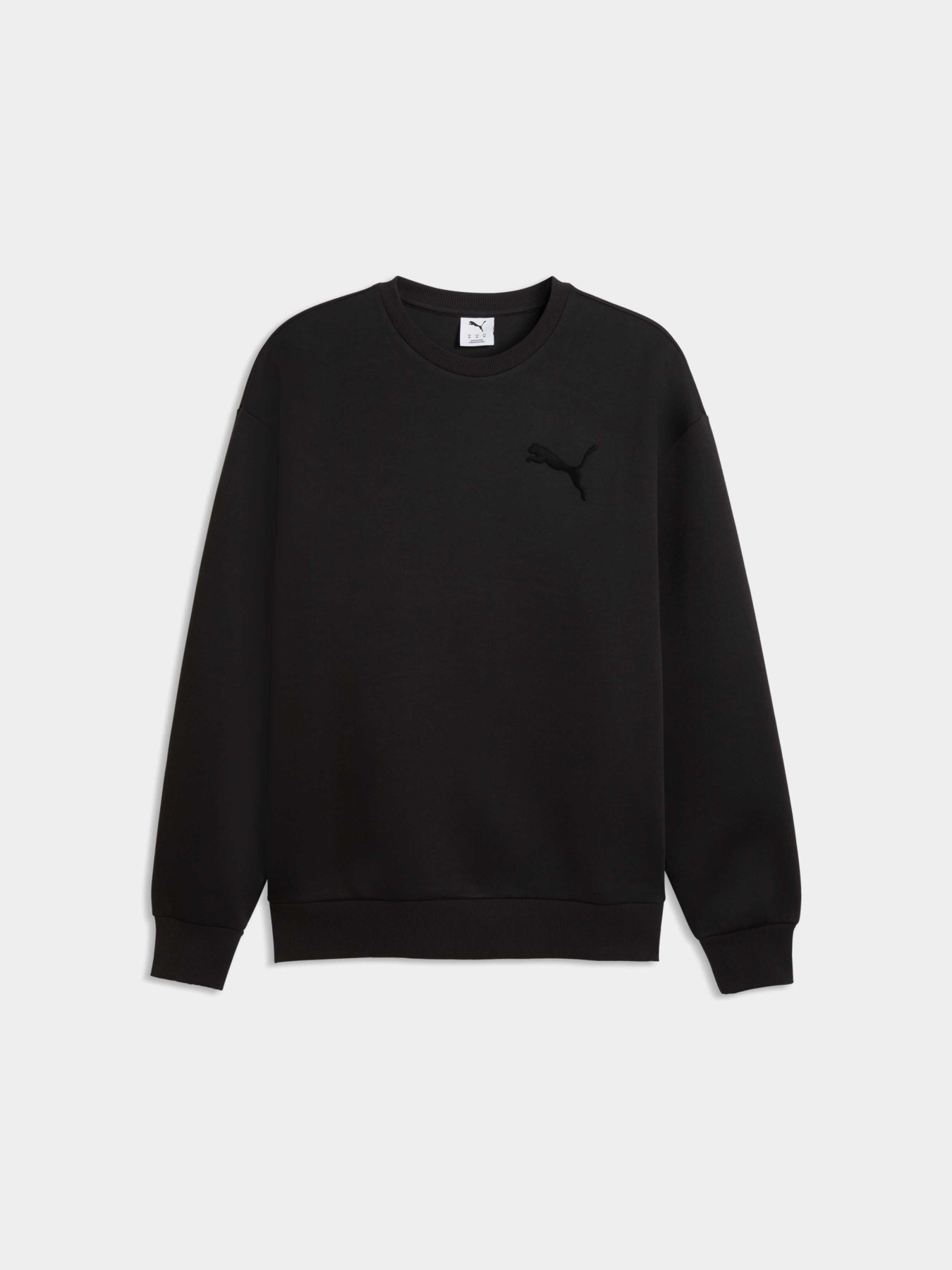 Худі та світшоти PUMA Ess Elevated Cat Logo Crew модель 634393 Фото