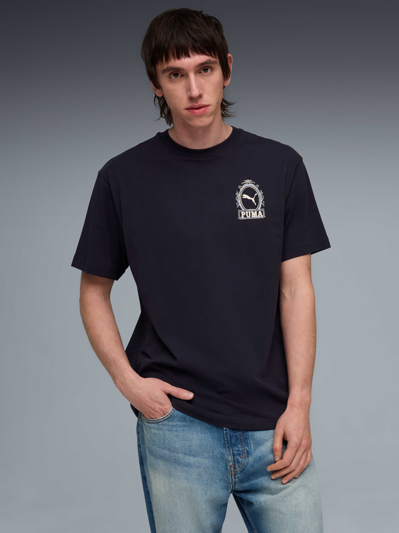 Футболки і поло PUMA Graphic Tee модель 634437 Фото