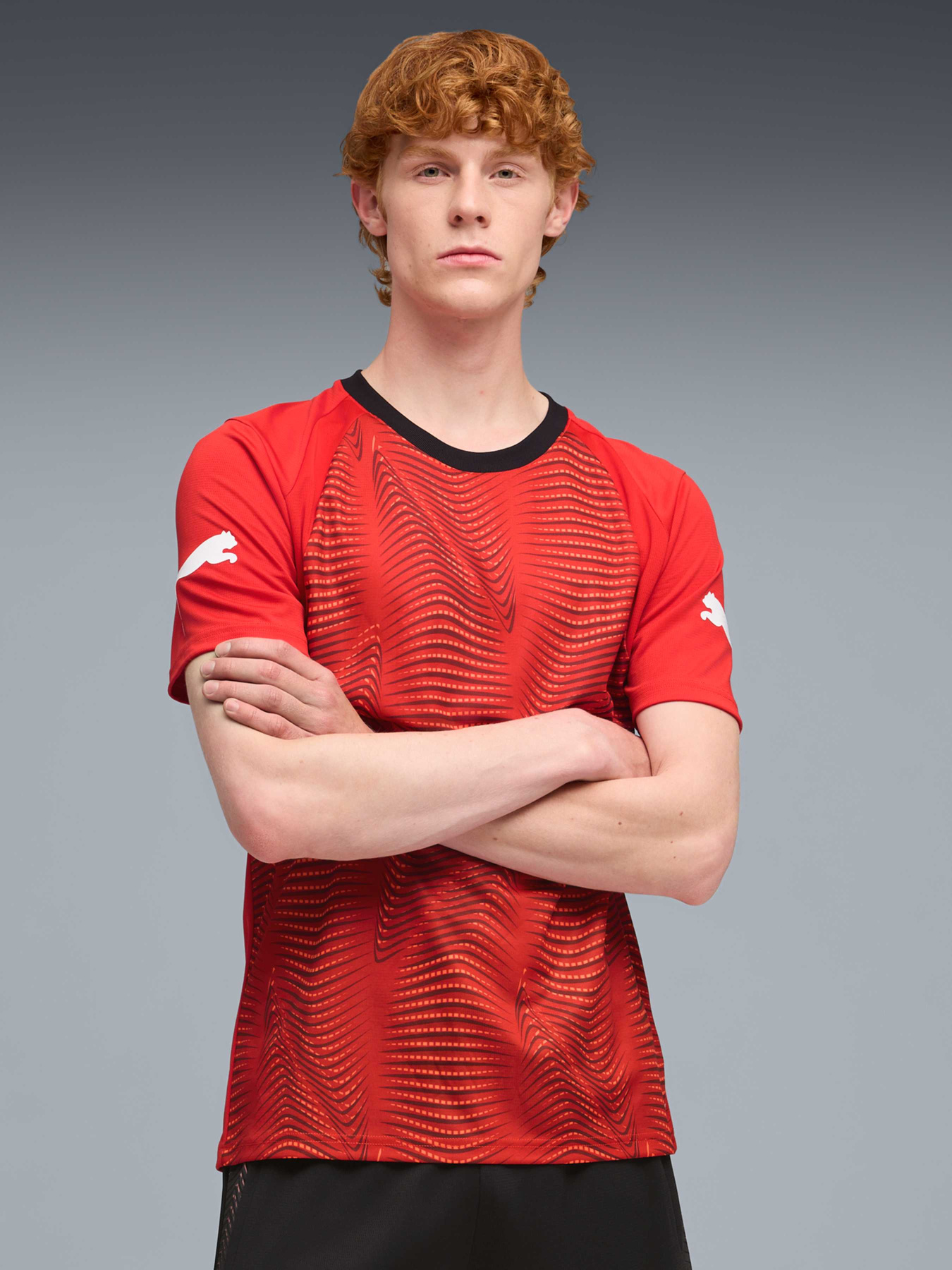 Футболки и поло PUMA Individualfinal Jersey модель 660424 Футболки и поло PUMA Individualfinal Jersey модель 660424 Фото