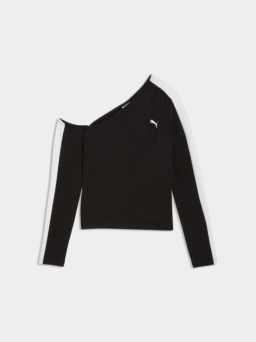 Худи и свитшоты PUMA T7 Asymmetric Longsleeve модель 634623 Фото