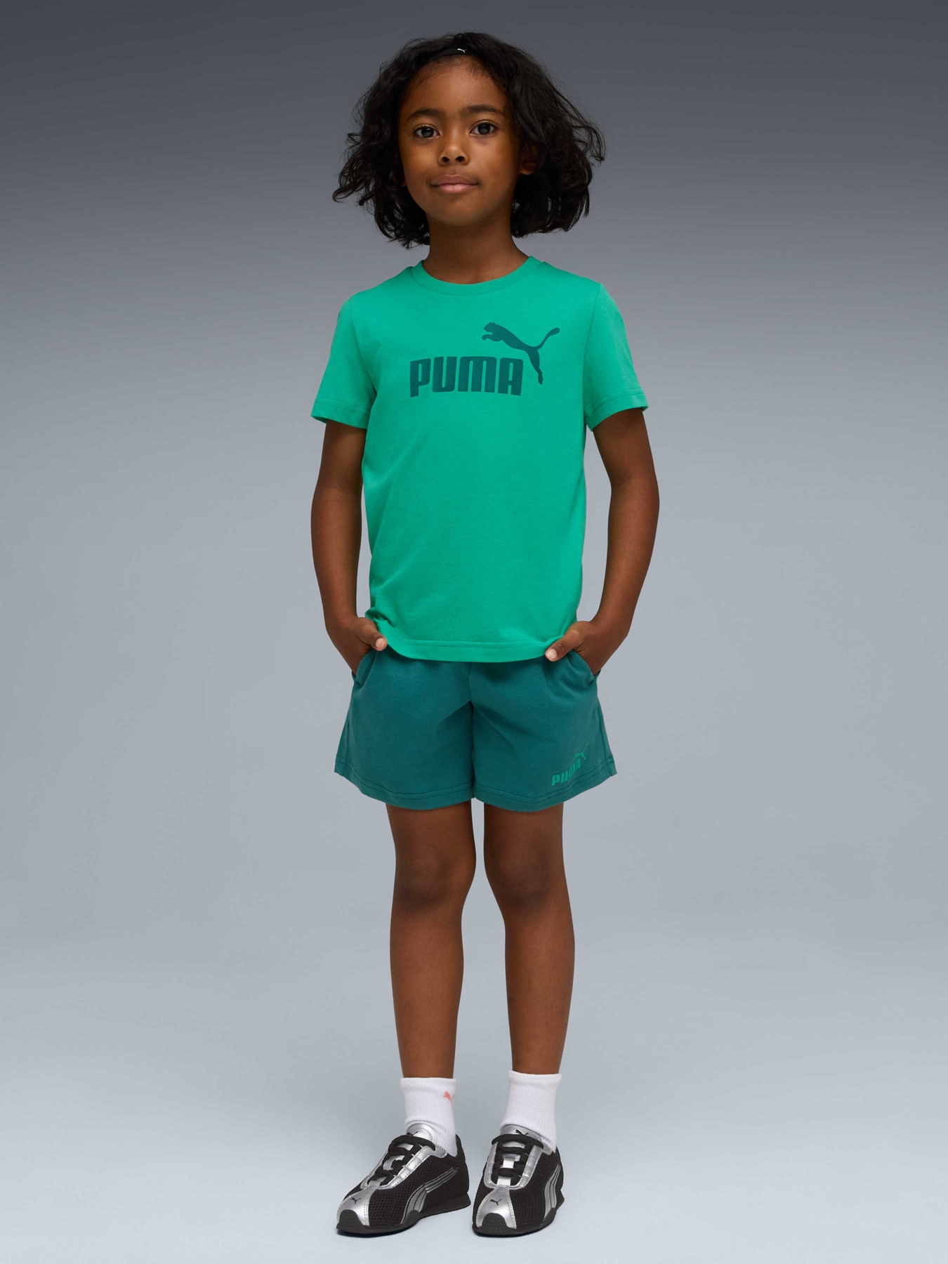 Костюми PUMA Ess Tee And Shorts Set модель 685240 Костюми PUMA Ess Tee And Shorts Set модель 685240 Фото