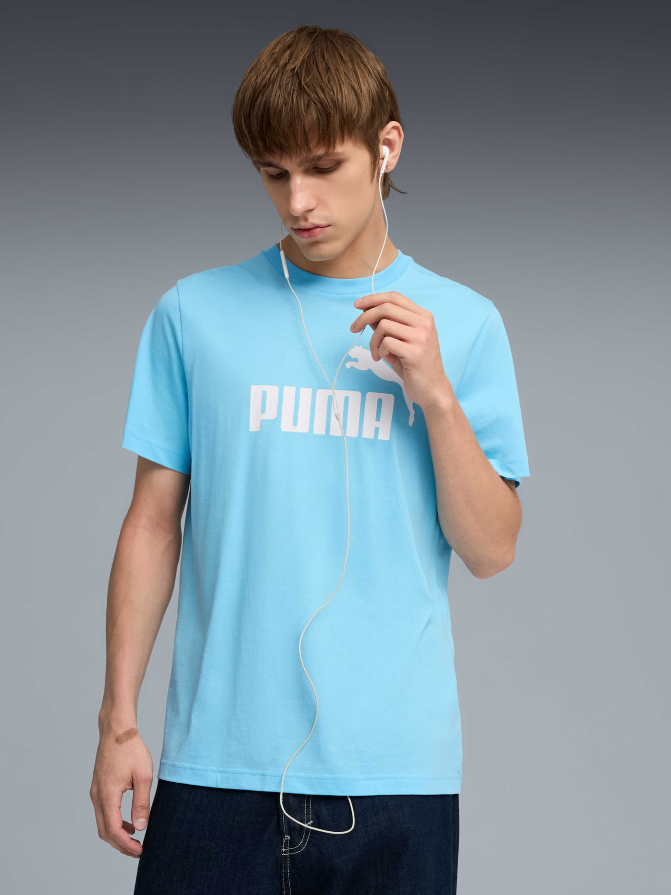 Футболки и поло PUMA Ess No. 1 Logo Tee модель 682533 Фото
