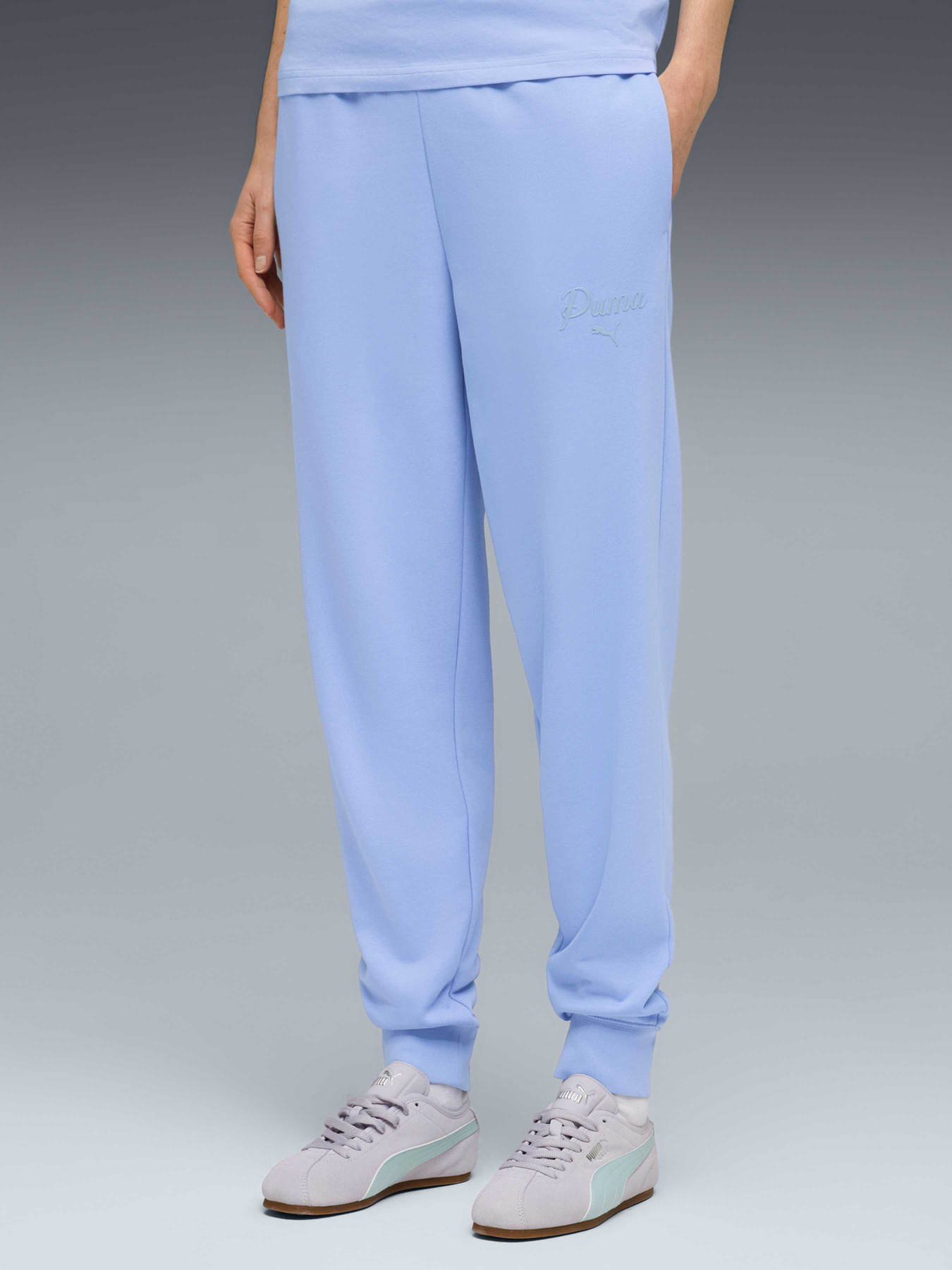 Брюки PUMA Ess Script Sweatpants модель 691763 Фото
