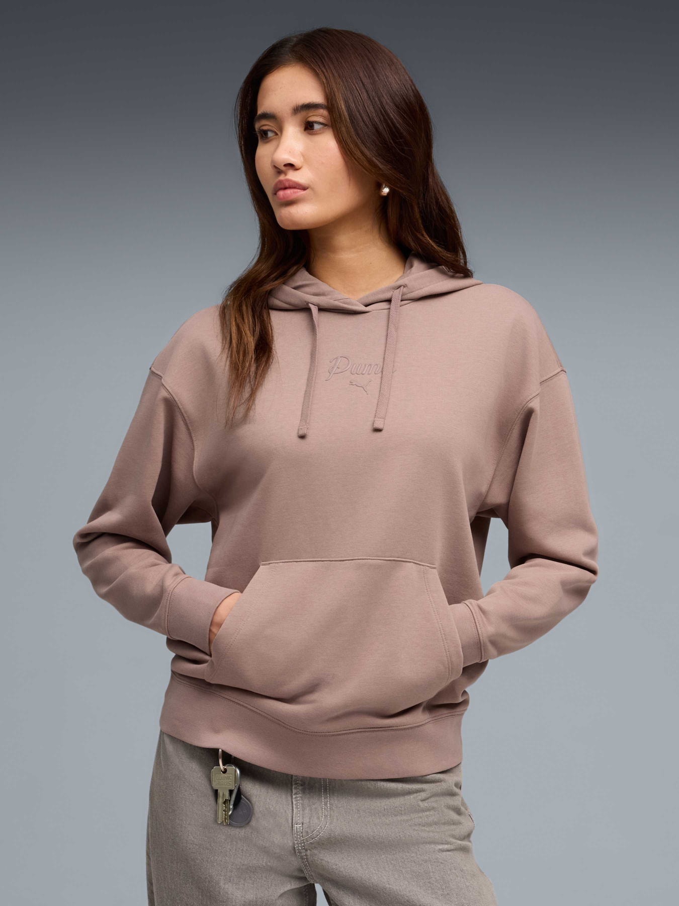 Худи и свитшоты PUMA Ess Script Hoodie модель 691761 Фото