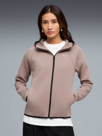 Худи и свитшоты PUMA Evostripe Full-zip Hoodie Dk модель 691898 Фото