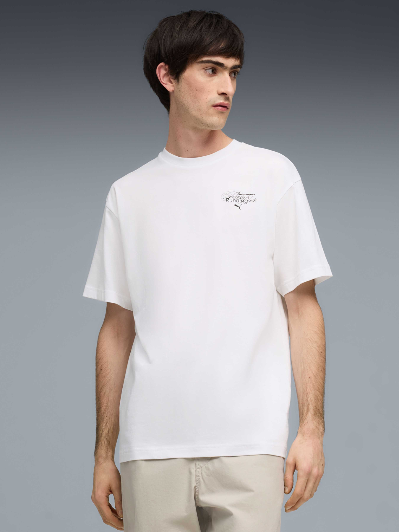 Футболки и поло PUMA Graphic Tee модель 634431 Футболки и поло PUMA Graphic Tee модель 634431 Фото