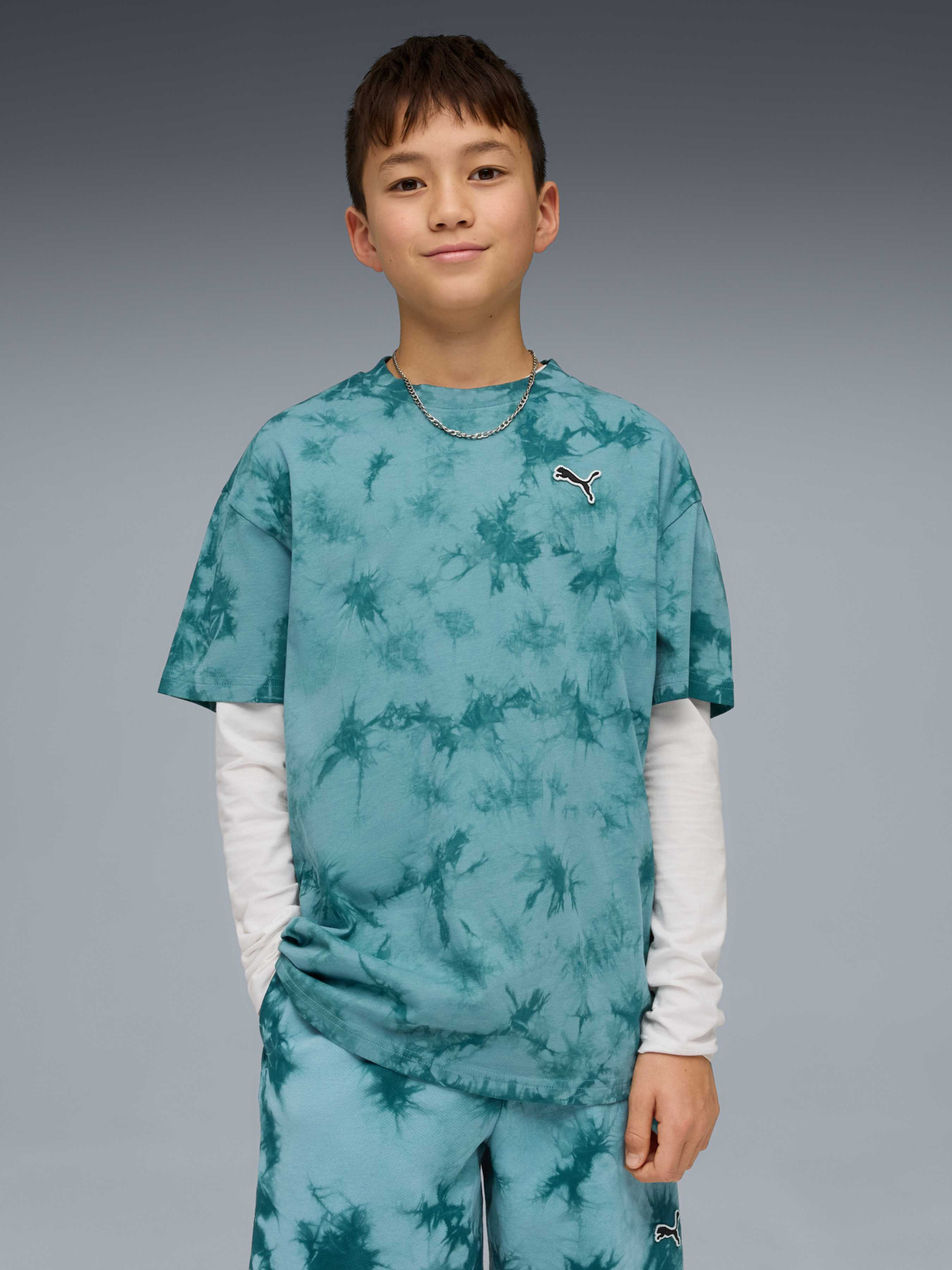Футболки і поло PUMA Ess Relaxed Tie-dye Tee модель 692106 Фото