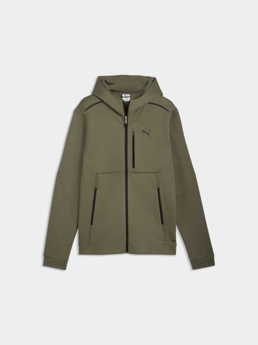 Худи и свитшоты PUMA Tech Full-zip Hoodie Dk модель 634415 Фото