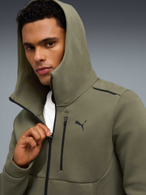 Худи и свитшоты PUMA Tech Full-zip Hoodie Dk модель 634415 Фото