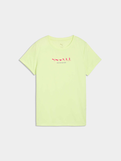 Футболки и поло PUMA W Run Slogan Graphic Tee модель 528652 Фото