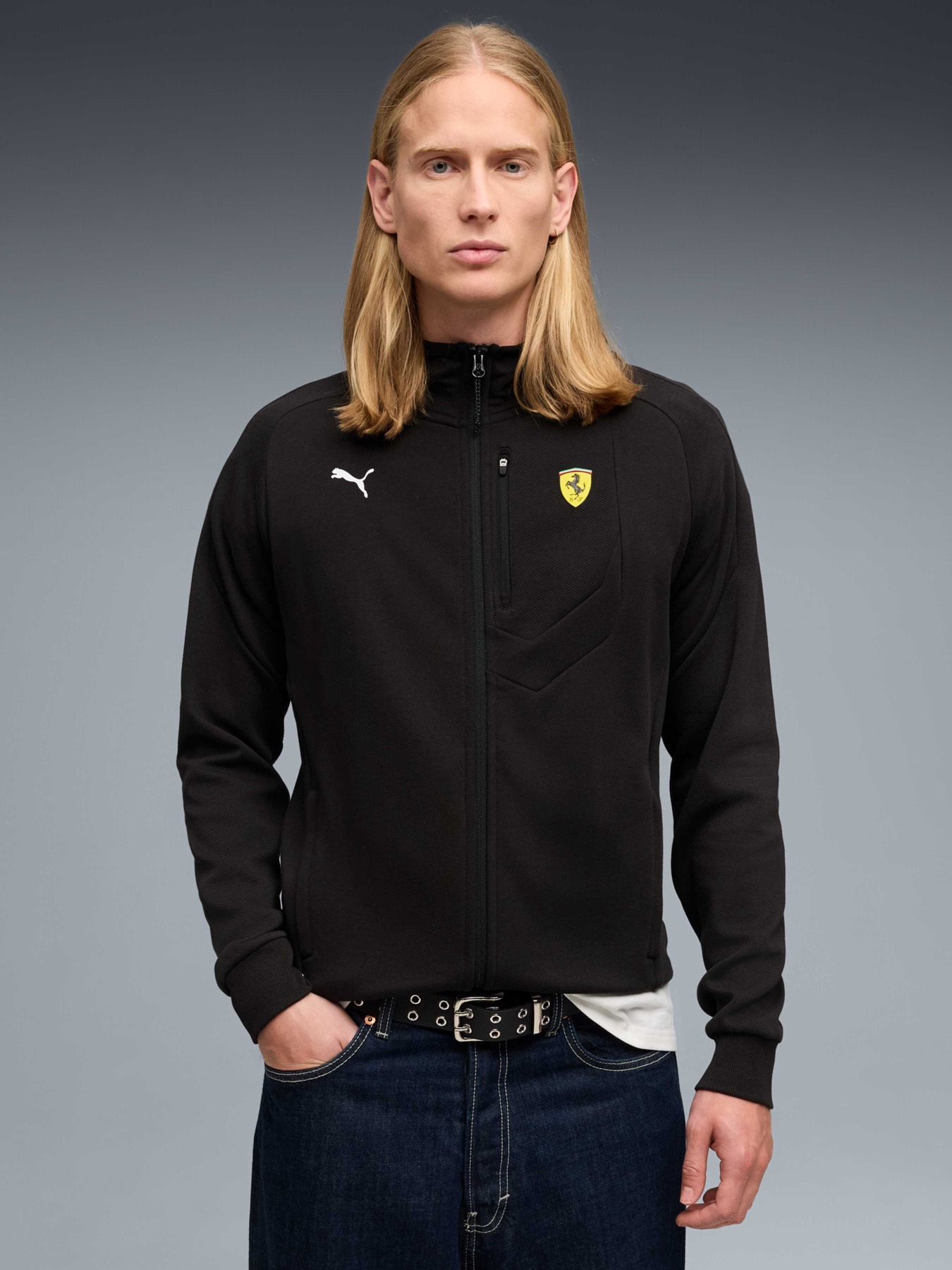 Худи и свитшоты PUMA Ferrari Hdd Pm1 Sweat Jacket модель 634243 Худи и свитшоты PUMA Ferrari Hdd Pm1 Sweat Jacket модель 634243 Фото
