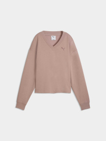 Худі та світшоти PUMA Ess Elevated V-neck Crew Dk модель 691816 Фото
