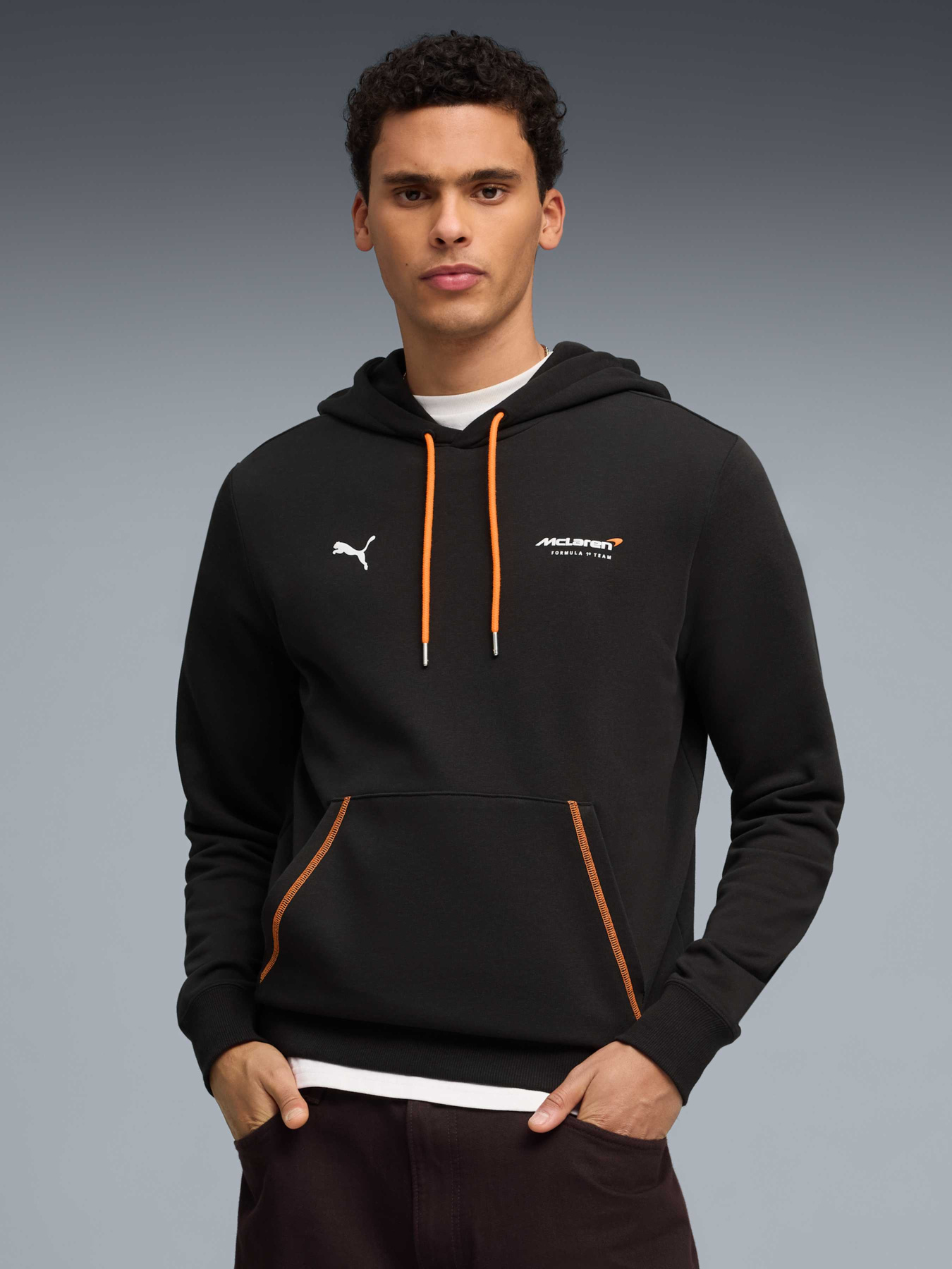 Худи и свитшоты PUMA Mclaren Graphic Hoodie модель 637514 Худи и свитшоты PUMA Mclaren Graphic Hoodie модель 637514 Фото