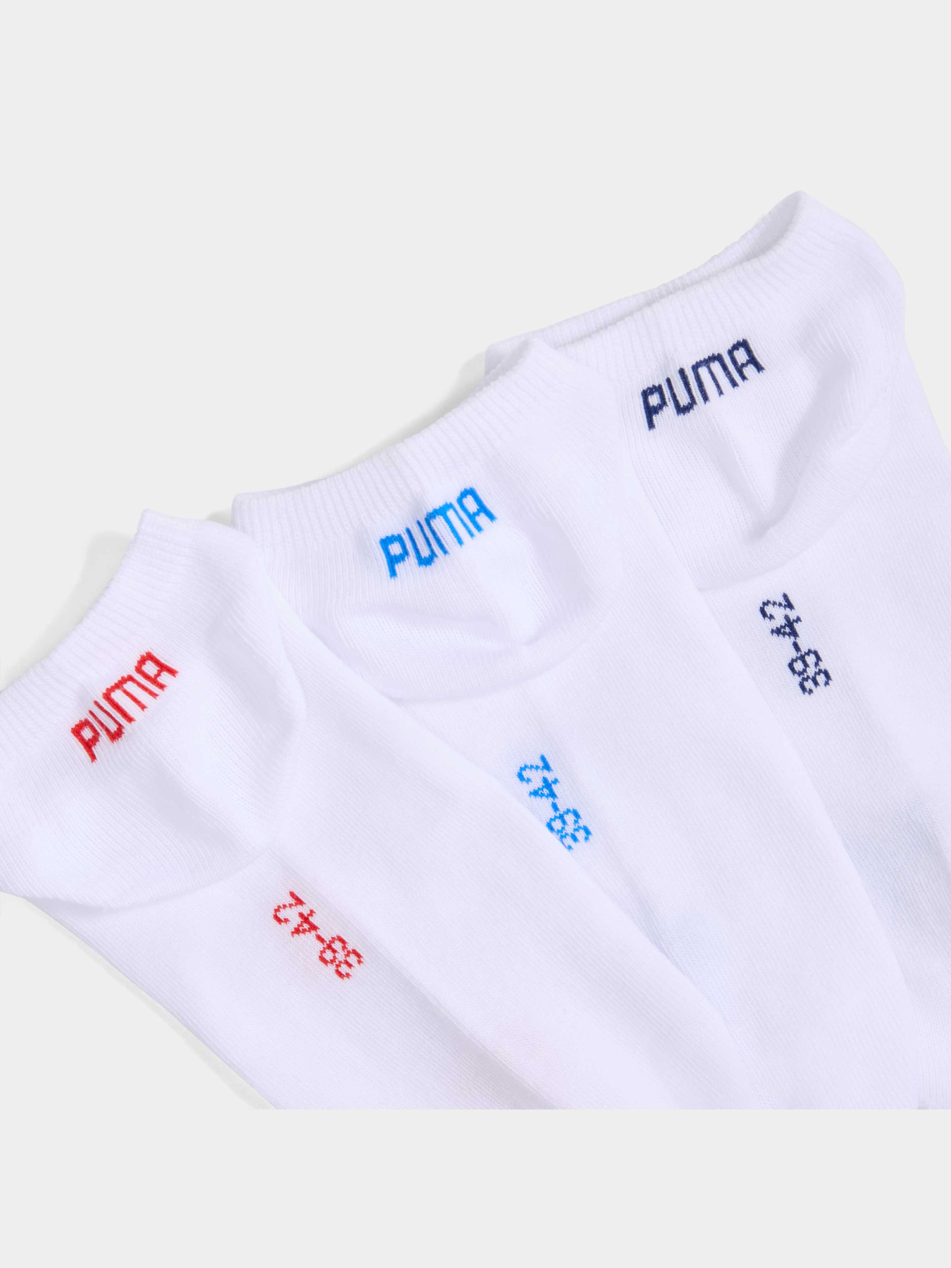 Носки и гольфы PUMA Unisex Sneaker Plain 3p модель 938624 Фото