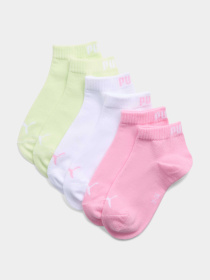 Шкарпетки та гольфи PUMA Kids Plain Quarter 3p модель 938809 Шкарпетки та гольфи PUMA Kids Plain Quarter 3p модель 938809 Фото