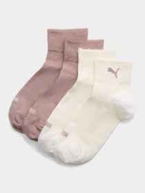 Шкарпетки та гольфи PUMA Women Quarter 2p модель 938381 Фото