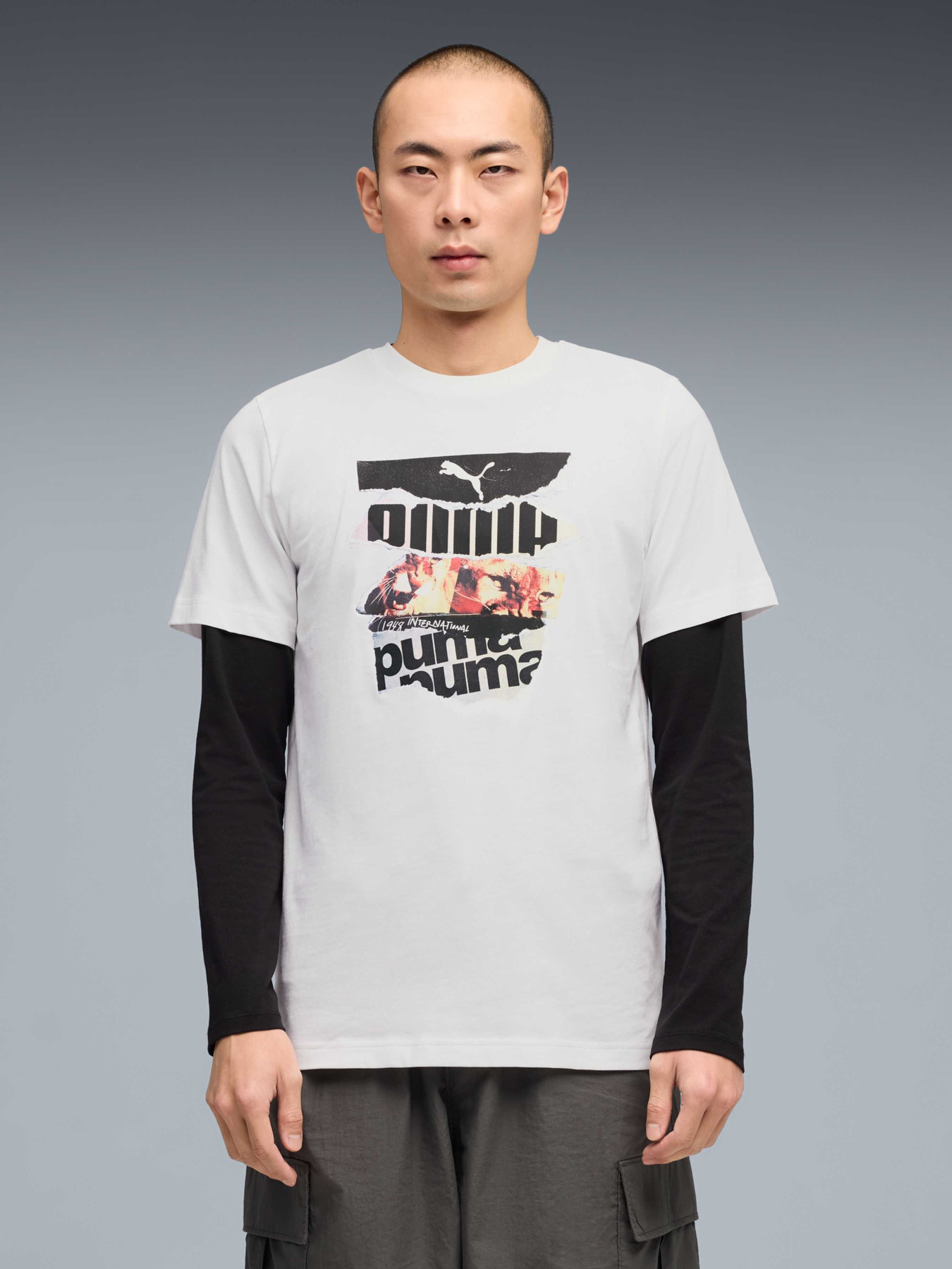 Футболки и поло PUMA Graphic Tee модель 693010 Фото