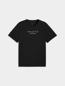 Футболки і поло PUMA M Run Slogan Graphic Tee модель 528973 Фото