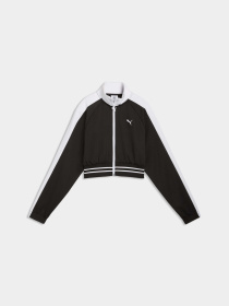 Худи и свитшоты PUMA T7 Pique Cropped Jacket модель 634556 Фото