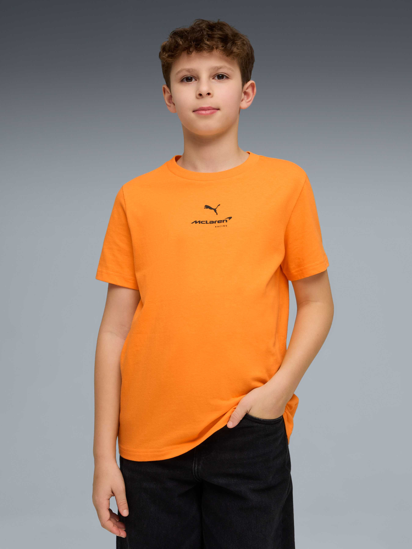 Футболки і поло PUMA Mclaren Small Logo Tee Kids модель 637503 Фото