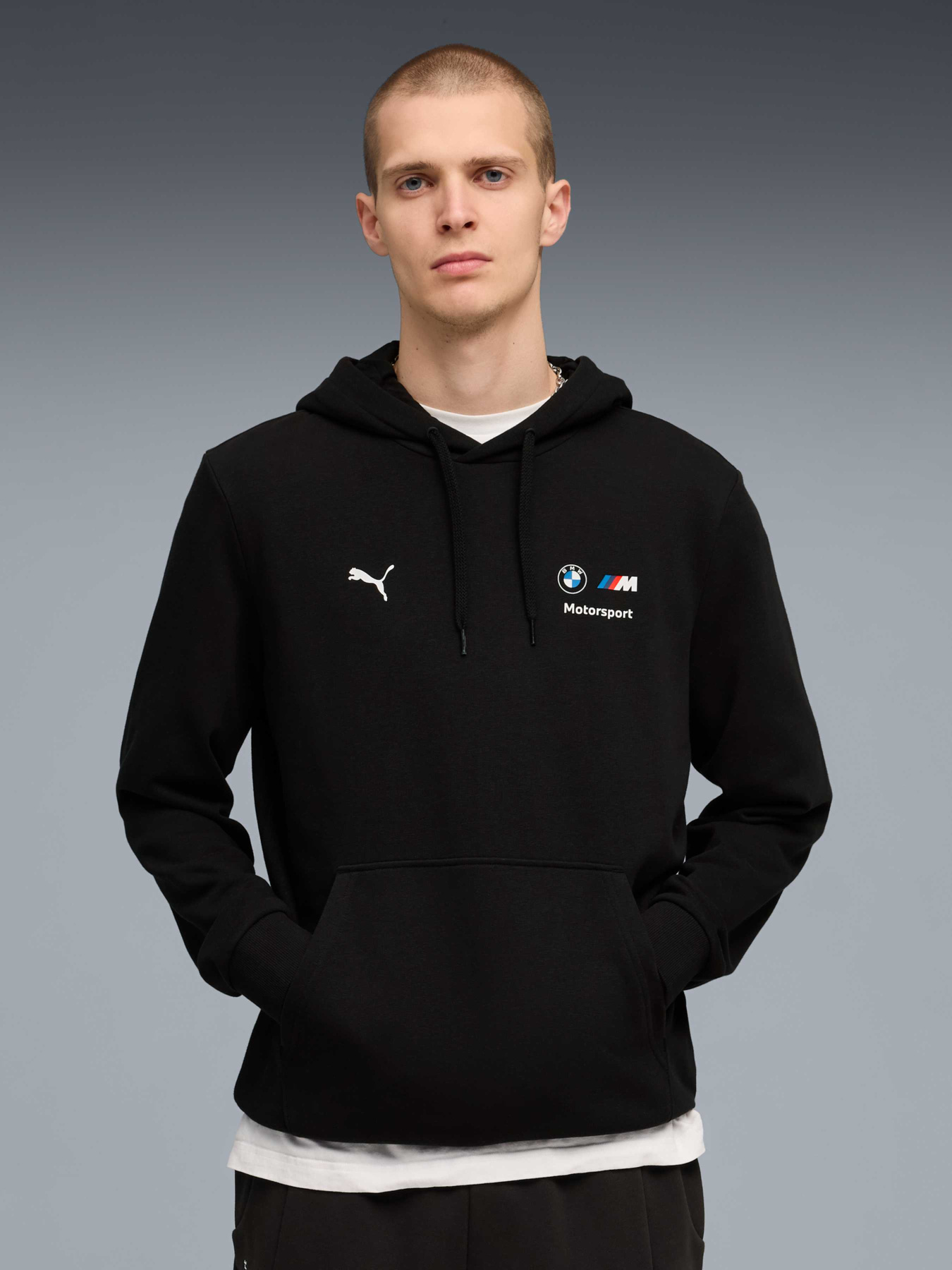 Худи и свитшоты PUMA Bmw Mms Ess Hoodie Ft модель 634893 Фото