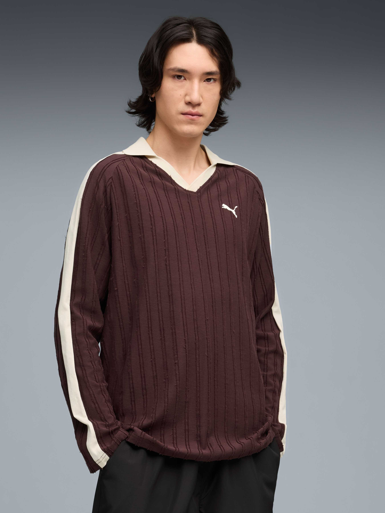 Футболки и поло PUMA T7 Relaxed Long Sleeve Polo модель 634311 Футболки и поло PUMA T7 Relaxed Long Sleeve Polo модель 634311 Фото