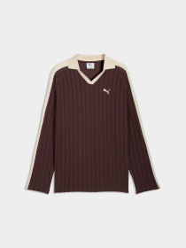 Футболки і поло PUMA T7 Relaxed Long Sleeve Polo модель 634311 Фото